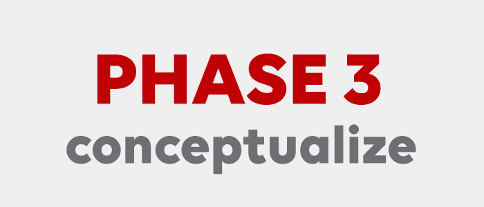 Phase 3 Conceptualize