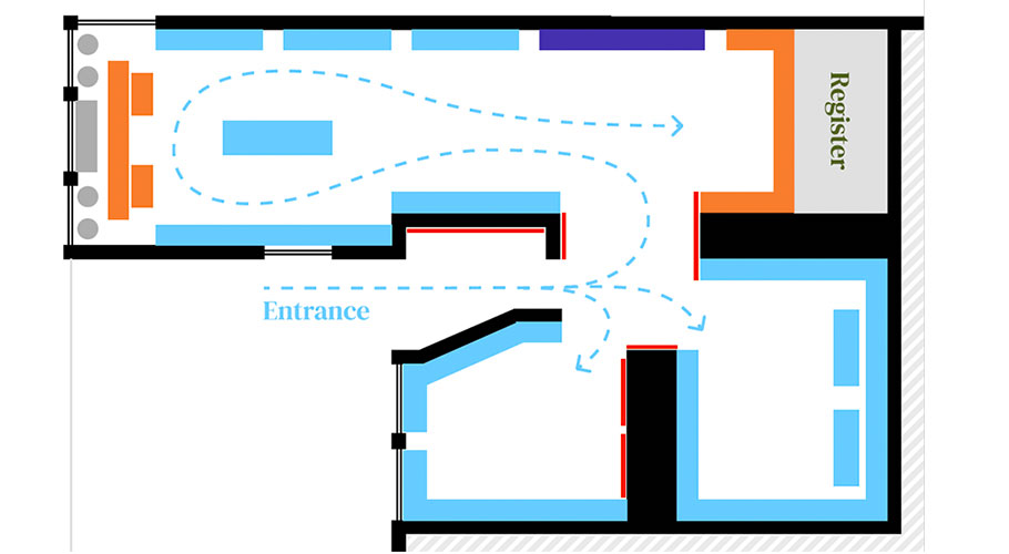 irish design center map new floor layout