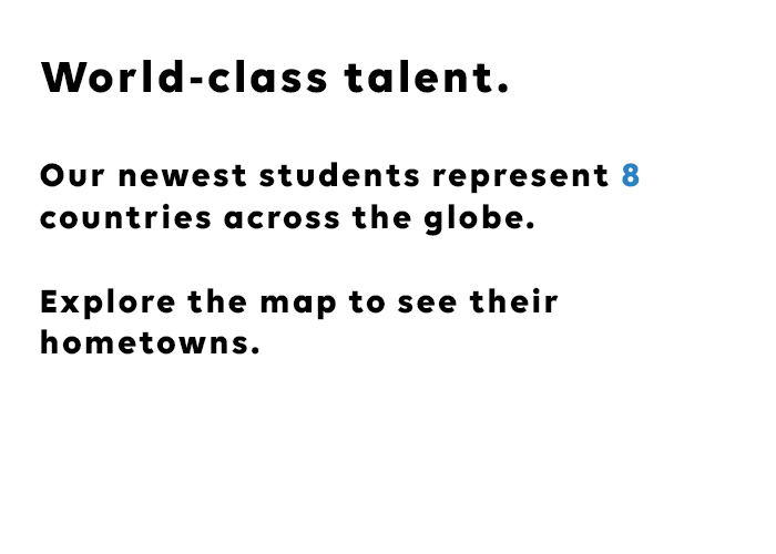 8 countries are represented across the cohort.