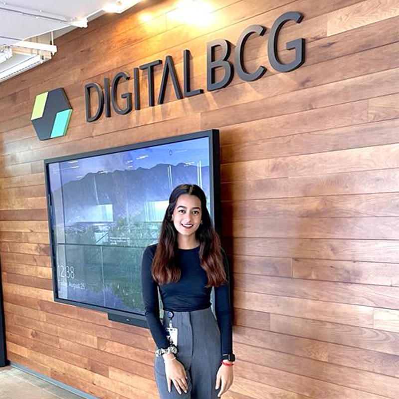 Aastha at Boston Consulting Group