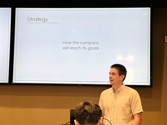 guest speaker five, thomas talks about company goals