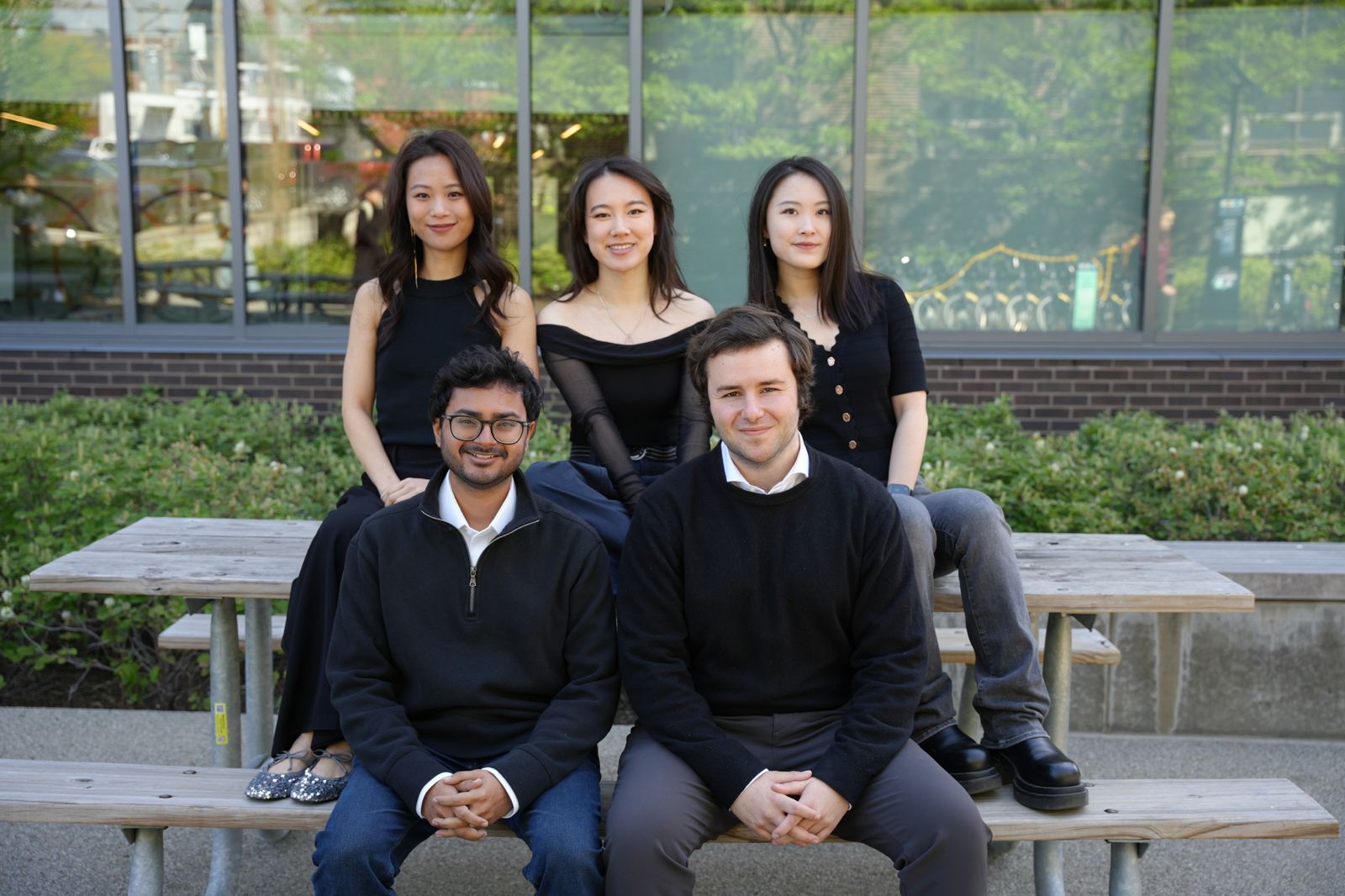 Gabriel with his IPD Capstone group