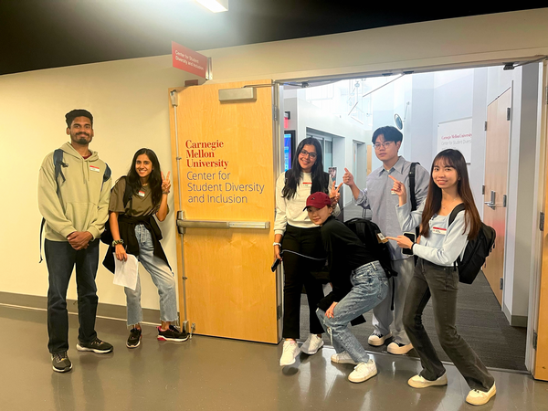 Rhythm with some of her MIIPS cohort at orientation