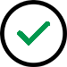 checkmark, implemented status