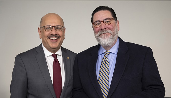 A photo of Farnam with Mayor Peduto