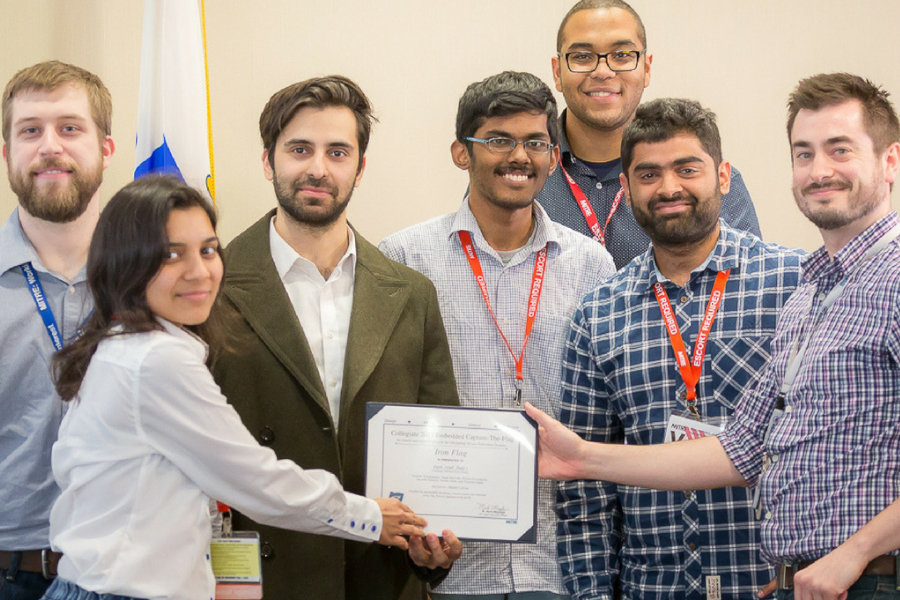 INI students place third in MITRE Embedded CTF