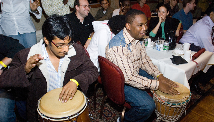 INI students during Destination 2008