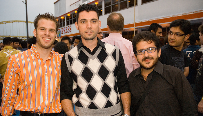 INI students during Destination 2008