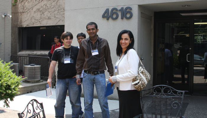 INI students during Destination 2008