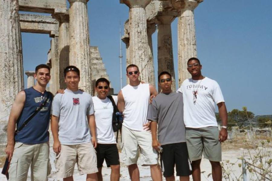 Pittsburgh INI students in Athens