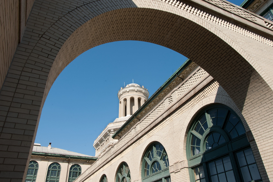A building at the Carnegie Mellon University campus