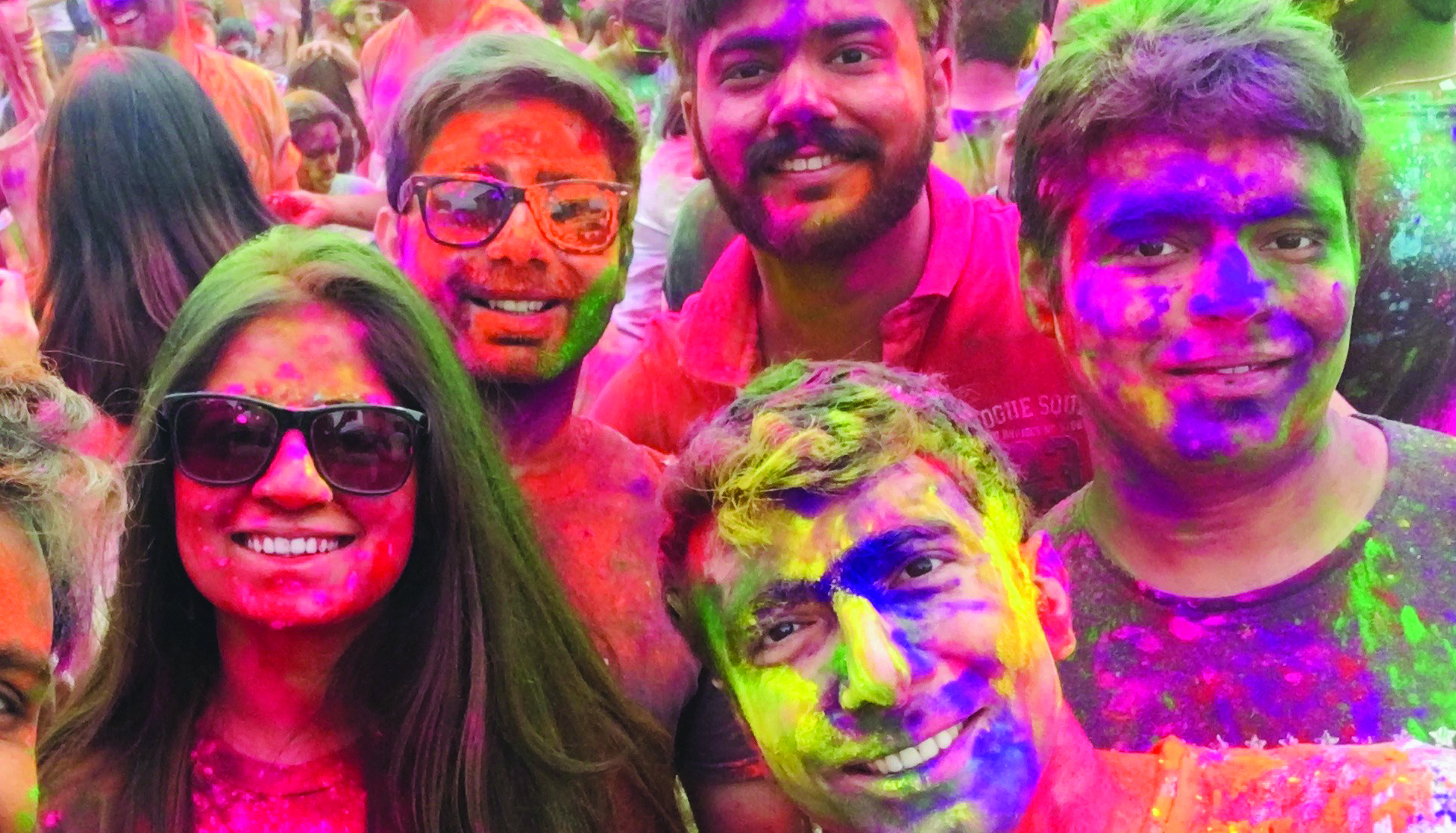 Holi celebration