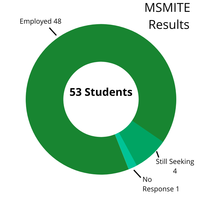 MSMITE employment results