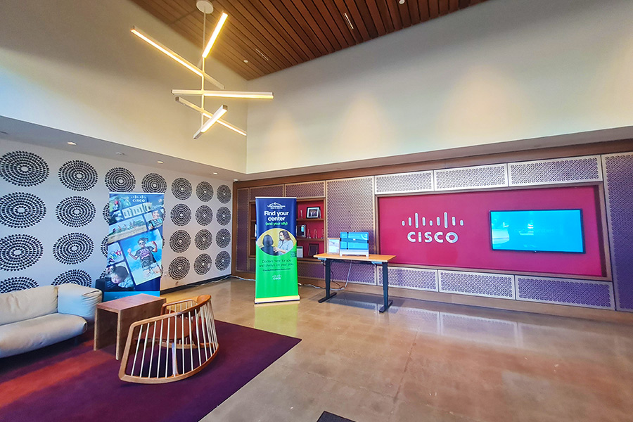 Utkarsh shares a peek into the Cisco office