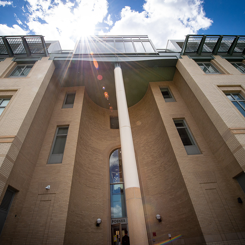 Posner Hall, home of the Institute for Politics and Strategy at Carnegie Mellon