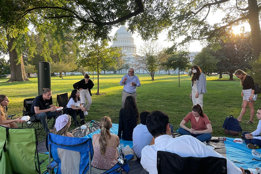 Capitol alumni mentor meetup