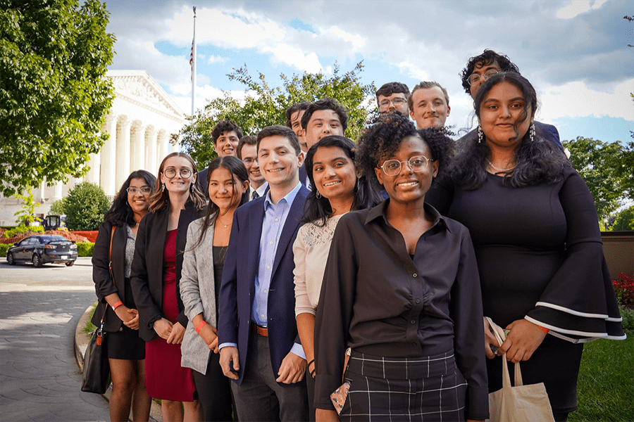 CMU/WSP Fall 2022 cohort at the PA Delegation Event