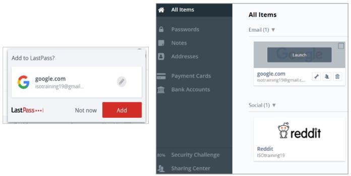 LastPass will add your strong passwords and store them in your encrypted vault for easy access
