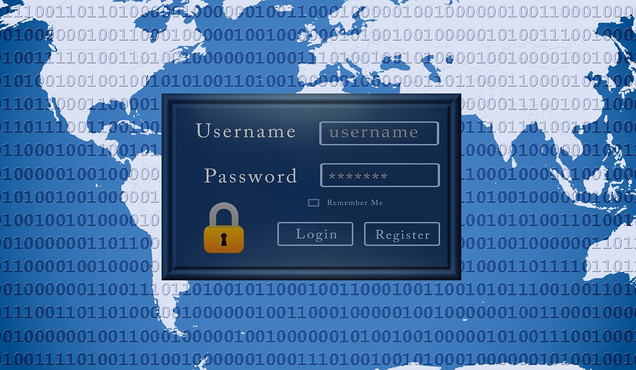 image of username and password login screen