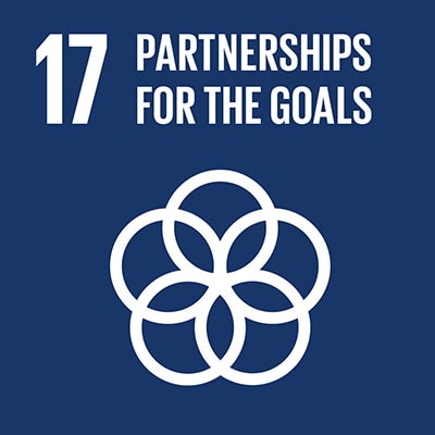 Partnerships for the goals graphic for the CMU Sustainability Initiative