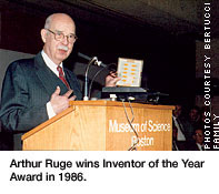 Ruge wins the Inventor of the year Award