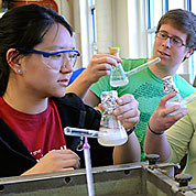 Students in lab