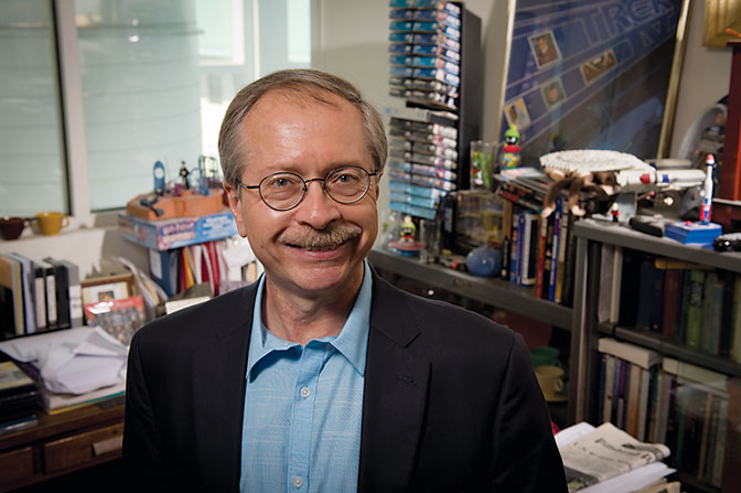 Photo of Barry Luokkala in his office