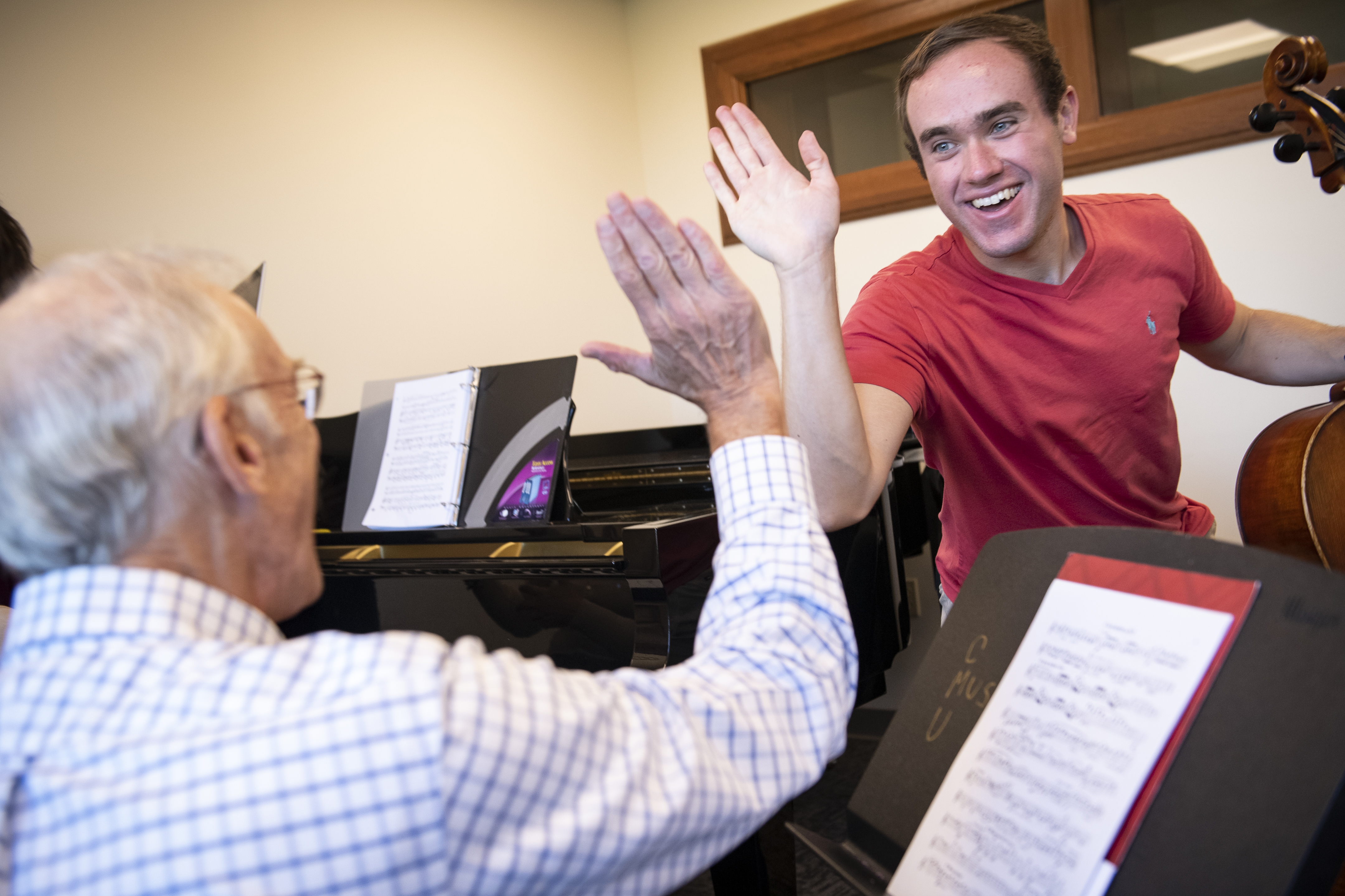  “This scholarship made my CMU education more affordable for me. I’m very happy to be here,” Kyle says. 