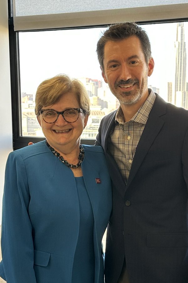 Amy Burkert and David Hill