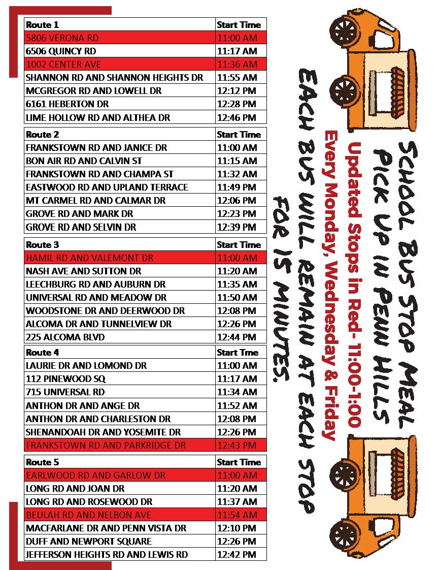 Penn Hills Bus Route