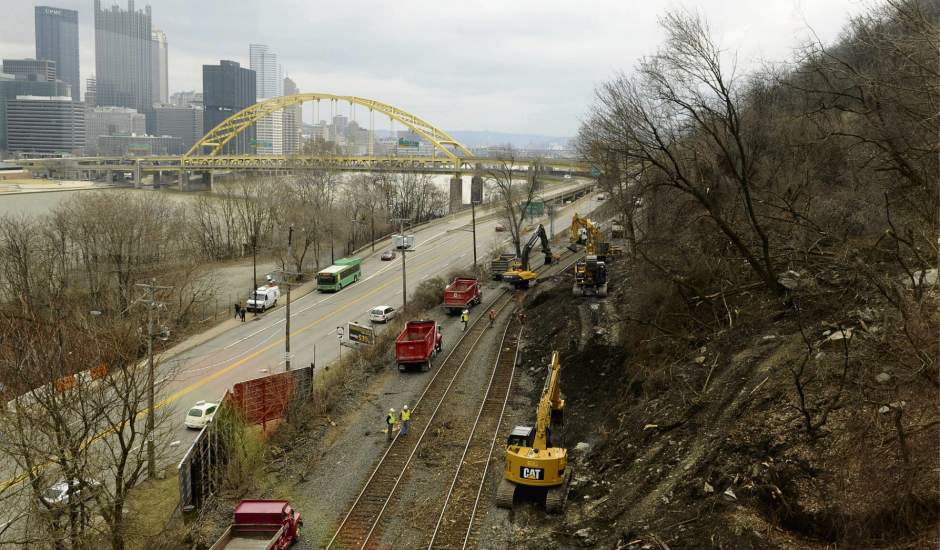 Pittsburgh Landslide Image