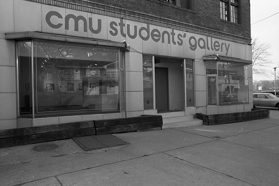 The CMU Students Gallery in 1974