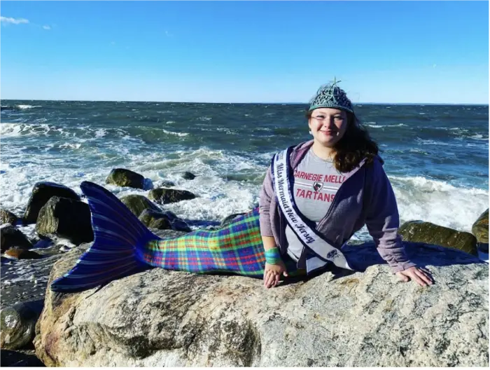 Sonja Michaluk, the Tartan Mermaid.