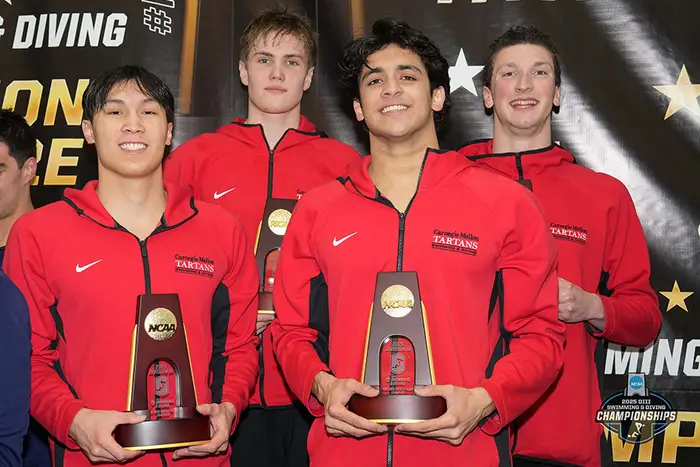Christian Lanuza, Matthew Peitler, Arnav Deshpande and Brayden Morford.