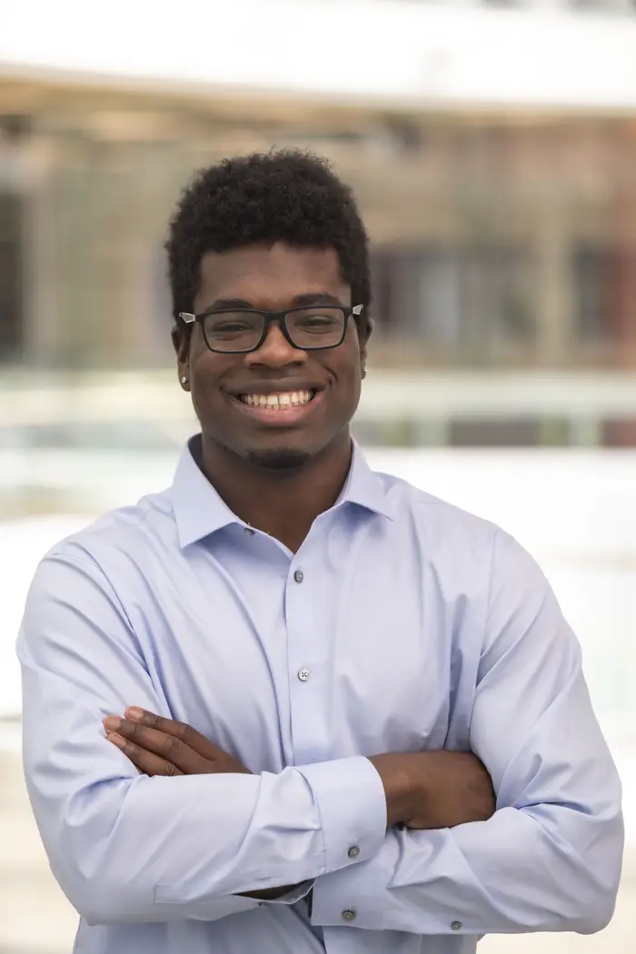 Rales Fellow and doctoral candidate Maxwell Jones.