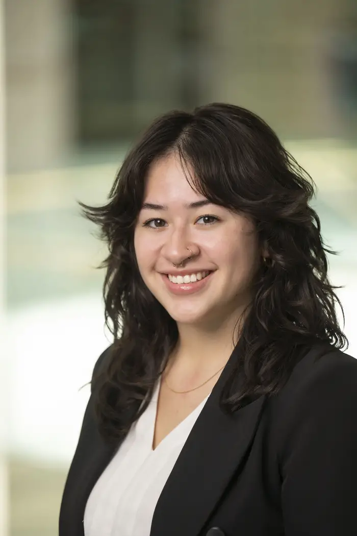 Rales Fellow and master's degree candidate Nicole Villavicencio-Garduño.