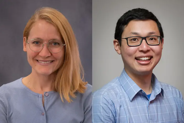 Stefanie Sydlik and Gerald Wang