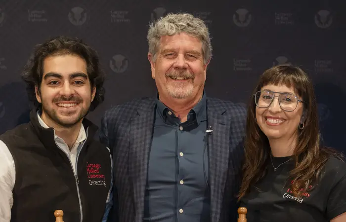 Alon Moradi, John Wells and Tatiana Baccari