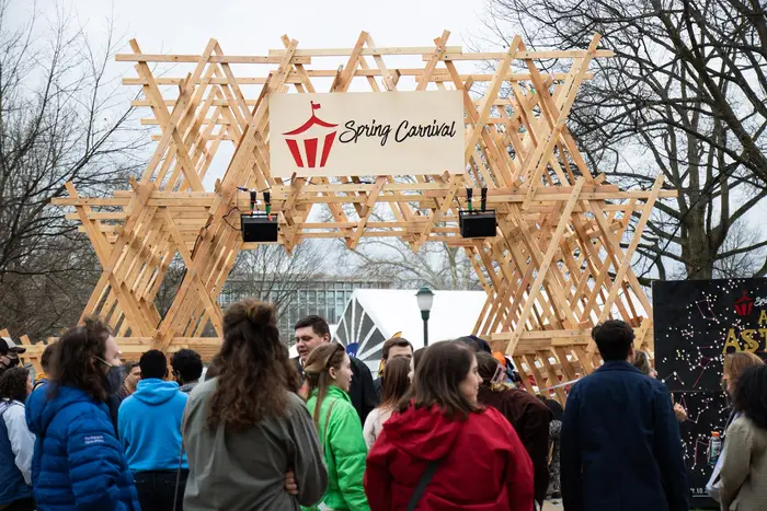 Archway made by students