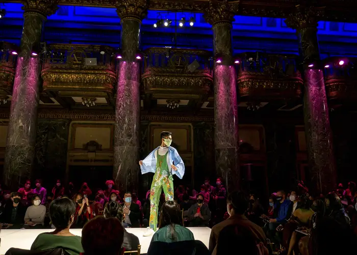 The fashion show at Lunar Gala