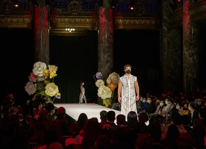 The fashion show at Lunar Gala