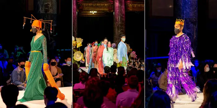 The fashion show at Lunar Gala
