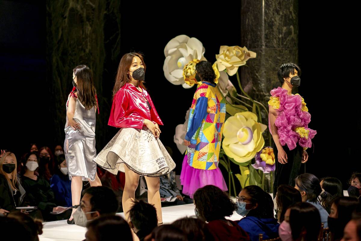 The fashion show at Lunar Gala