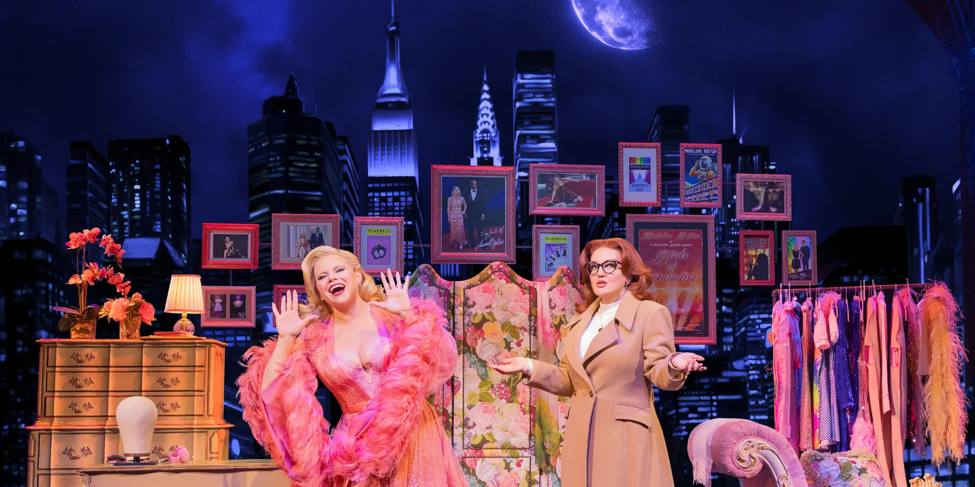 Megan Hilty and Jennifer Simard. Photo by Matthew Murphy and Evan Zimmerman