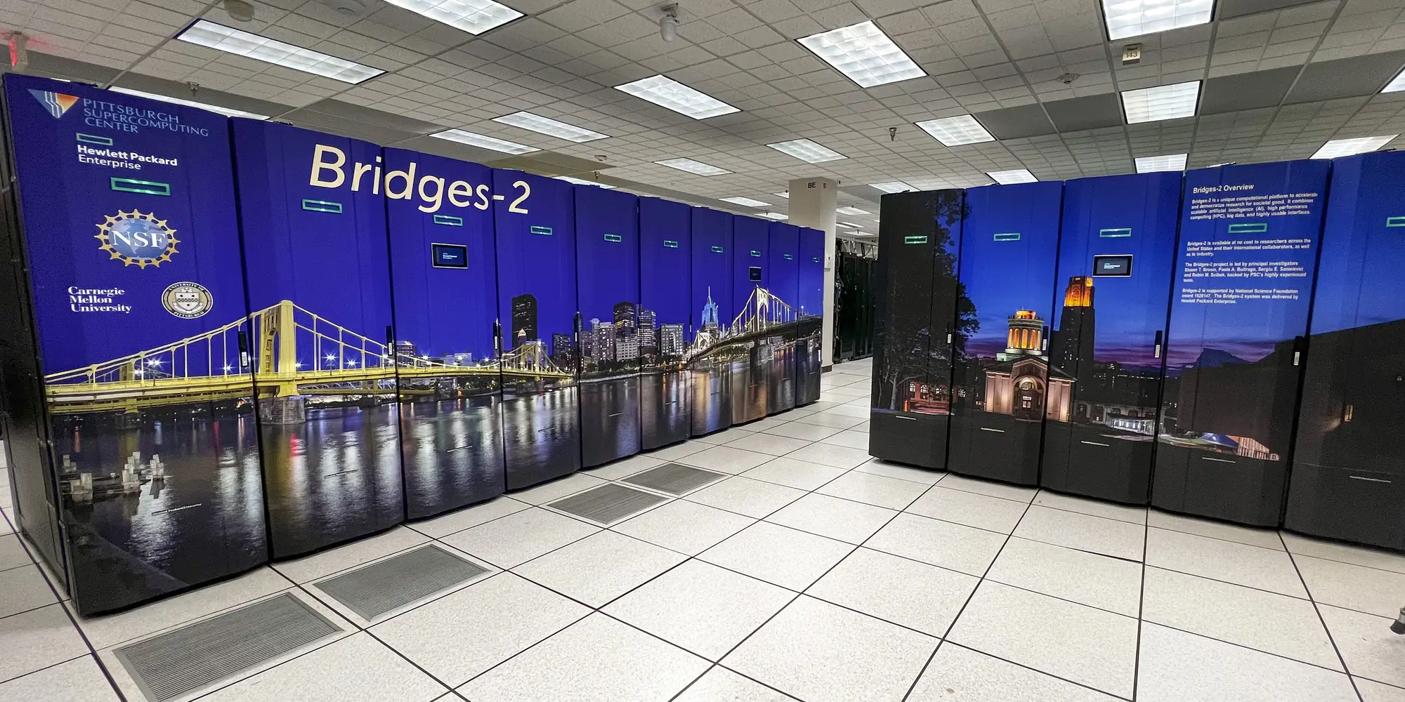 Bridges-2 machine room
