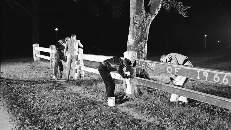 The Fence is painted in 1966.