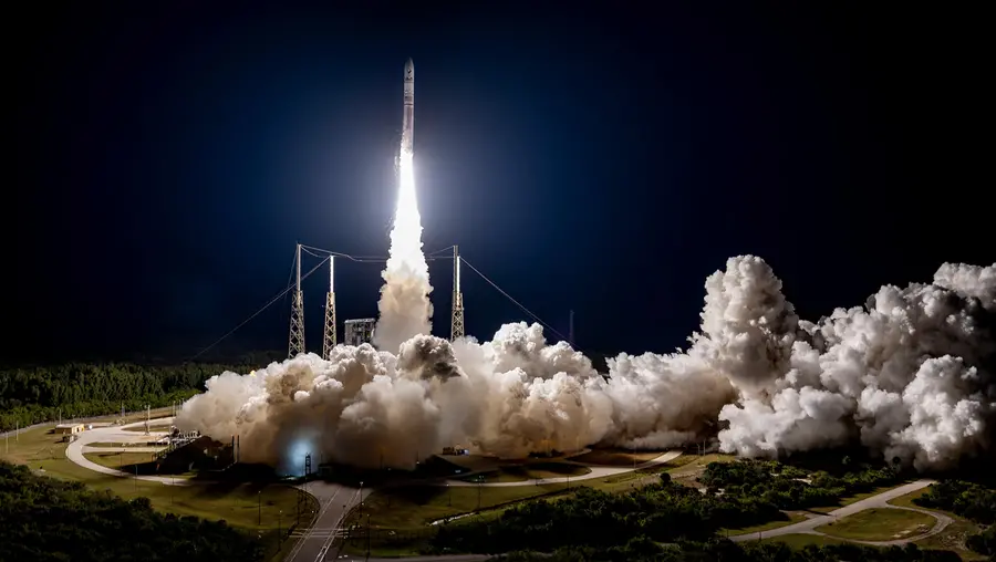 A United Launch Alliance (ULA) Vulcan VC2S rocket launched the first certification mission from Space Launch Complex-41 at Cape Canaveral Space Force Station, Florida on Jan. 8, 2024 at 2:18 a.m. ET. Photo credit: United Launch Alliance