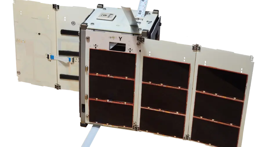 one of the four PyCubed-Based CubeSat (PY4) spacecraft.