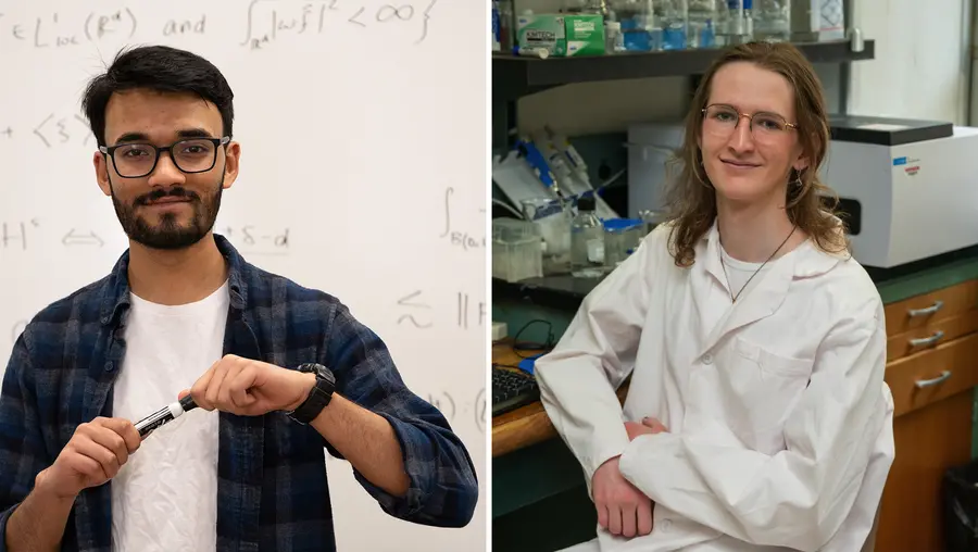 Subhasish Mukherjee and Minerva Schafer have been awarded Goldwater Scholarships.