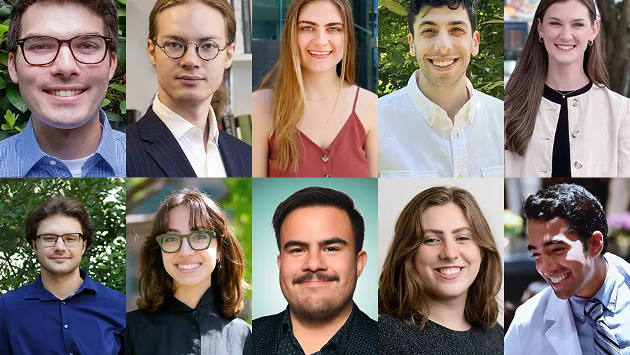 Ten Tartans have been selected as Fulbright Scholars.